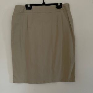 Classic Tan Women's Skirt